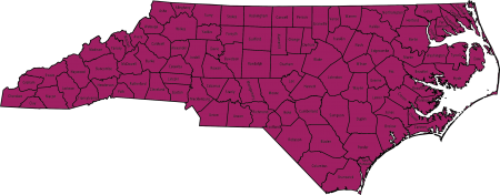 State Map - North Carolina